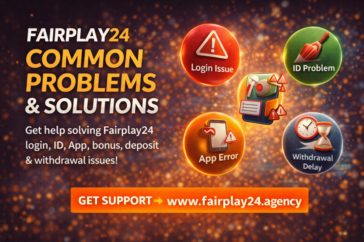 Fairplay24 Common Problems & Solutions Login, ID, App & Bonus Help Guide
