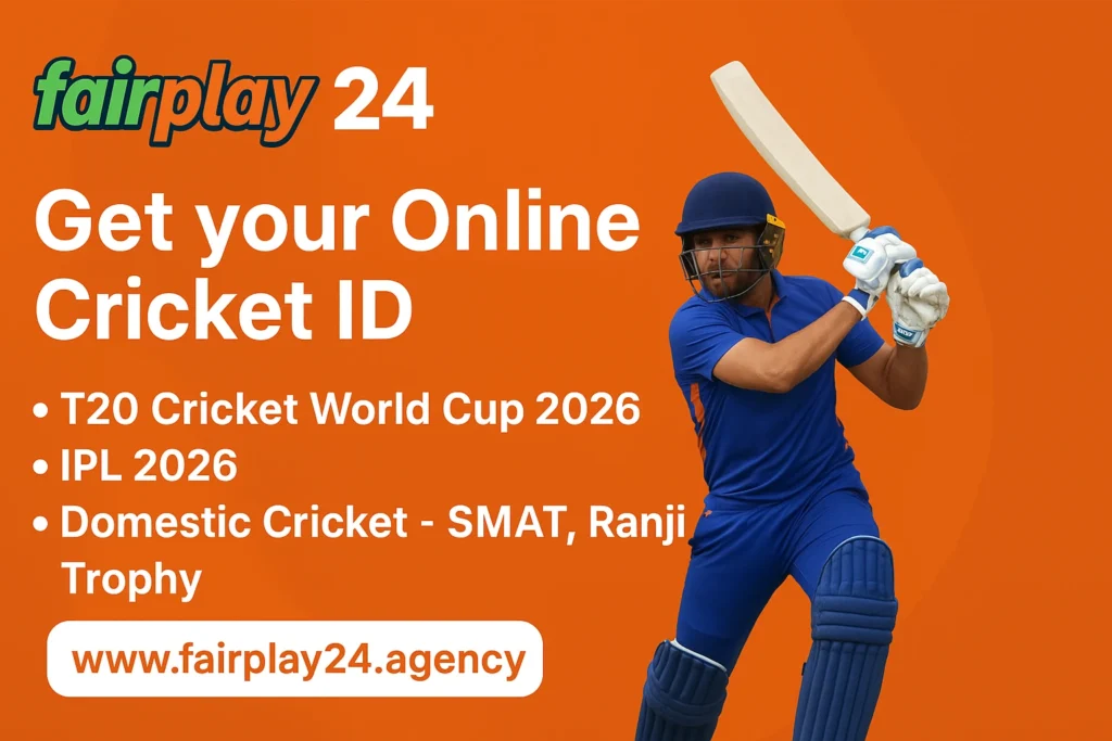 Fairplay24 Get your Online Cricket ID