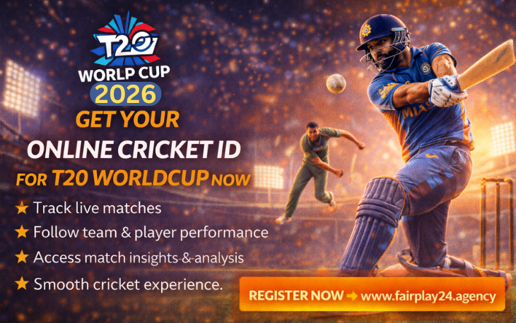 Fairplay24 Get Your Online Cricket ID for T20 Worldcup Now