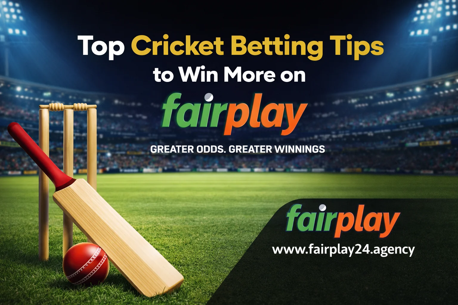 Read more about the article Top Cricket Betting Tips to Win More on Fairplay24