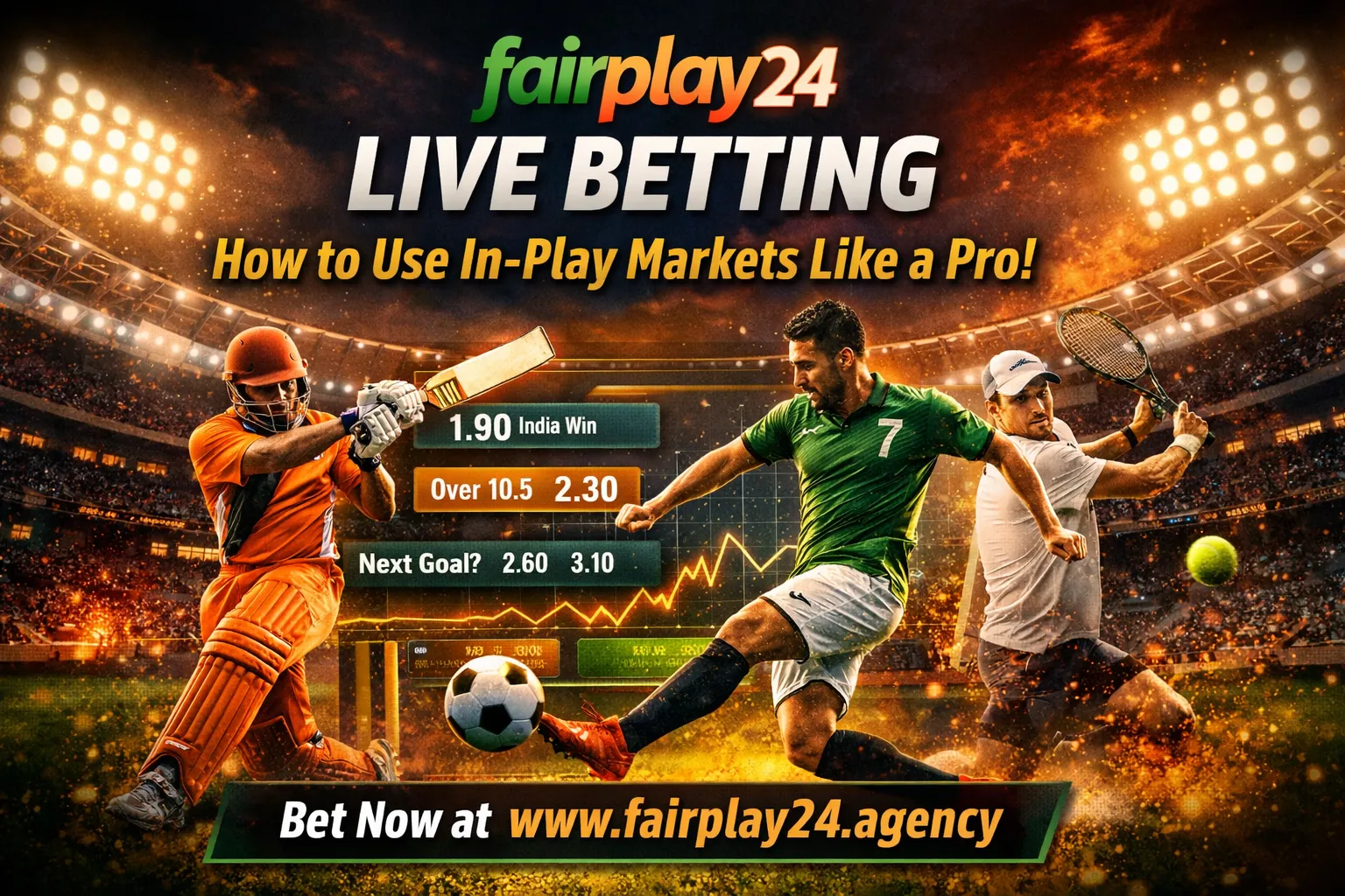 Read more about the article Fairplay24 Live Betting – How to Use In-Play Markets Like a Pro