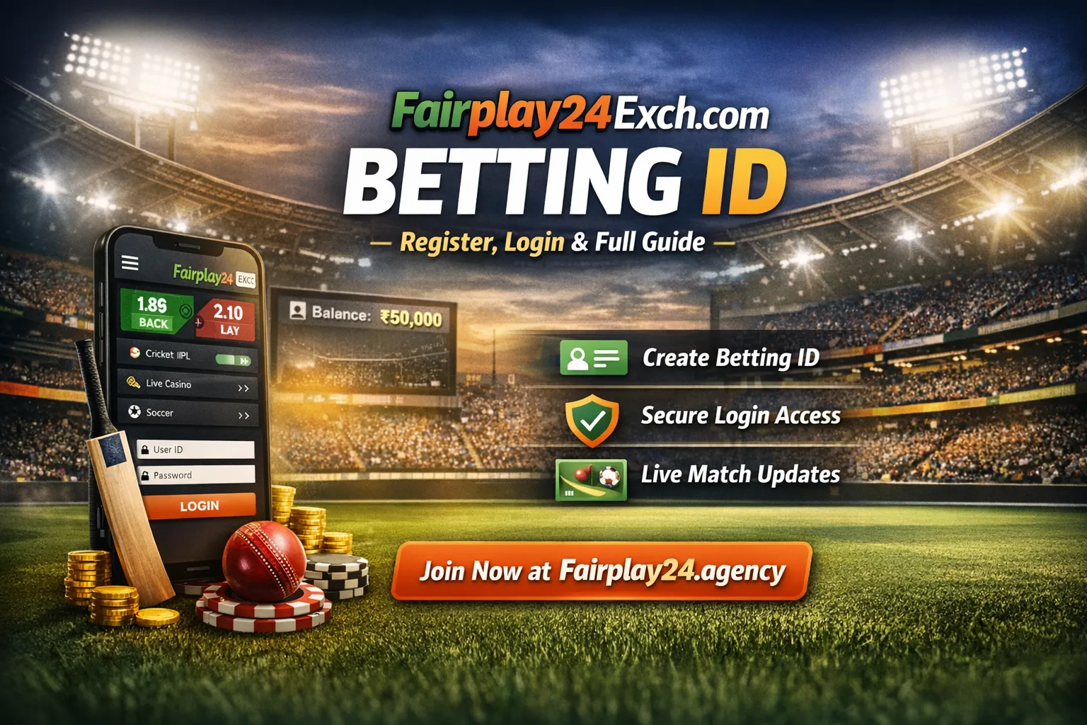 Read more about the article Fairplay24Exch.com Betting ID – Complete Guide to Register, Login & Start Playing