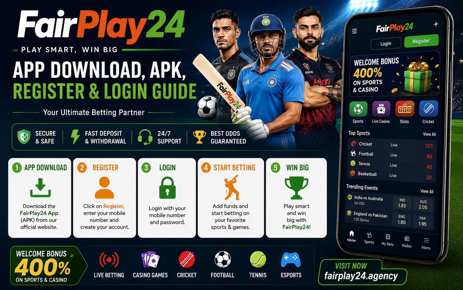 Read more about the article Fairplay24 App Download, APK, Register & Login Guide (2026)