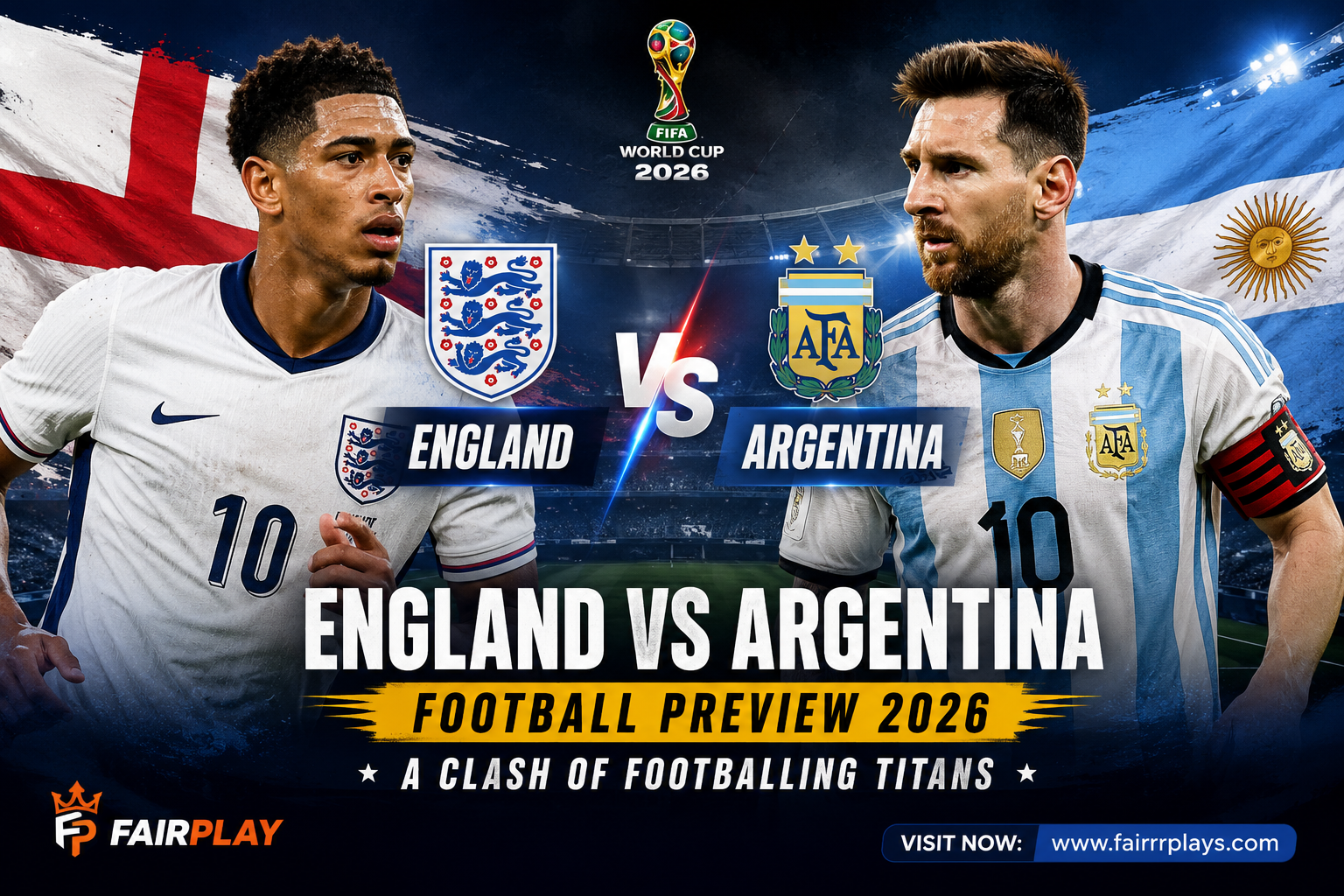 England vs Argentina