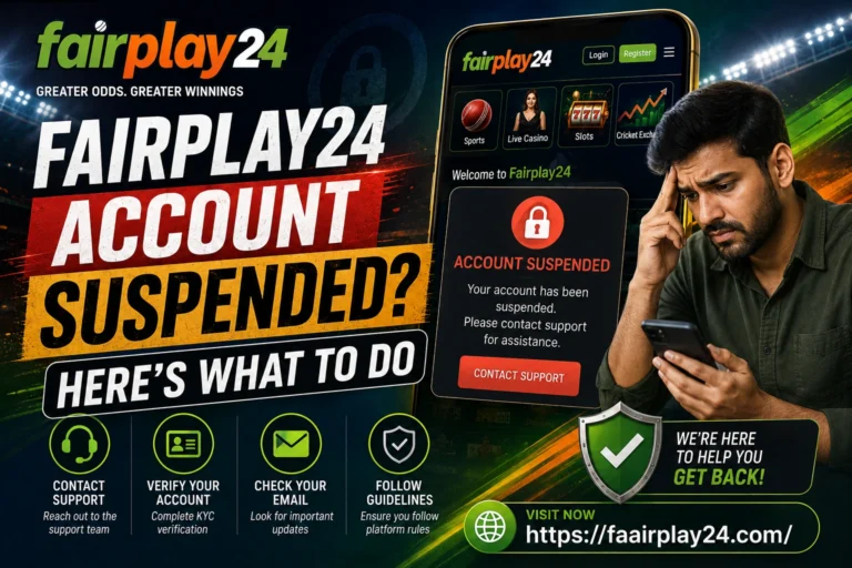 Fairplay24 Account Suspended?